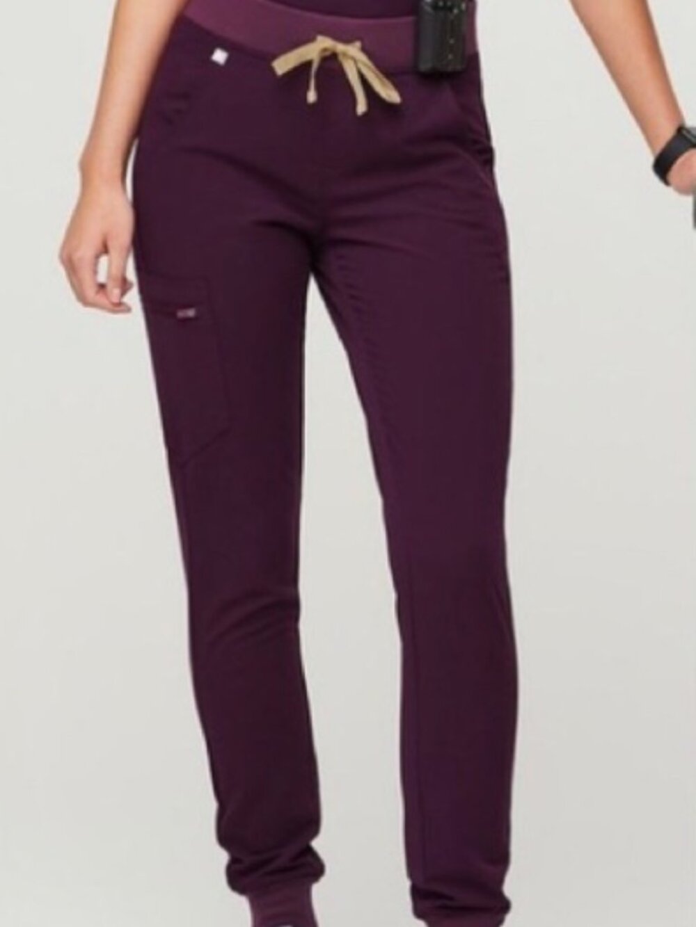 FIGS Zamora Jogger Scrub Pant - Deep Purple